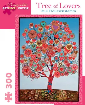 Heussenstamm: Tree of Love - 300pc Jigsaw Puzzle by Pomegranate