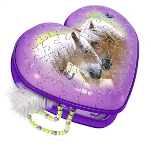 Heart Case Horses - 54pc 3D By Ravensburger