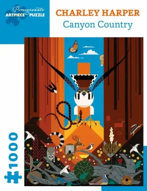Harper: Canyon Country - 1000pc Jigsaw Puzzle by Pomegranate