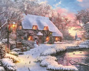Winter Retreat - 1000pc Jigsaw Puzzle by Springbok