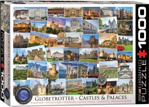Castles &amp; Palaces Globetrotter - 1000pc Jigsaw Puzzle by EuroGraphics