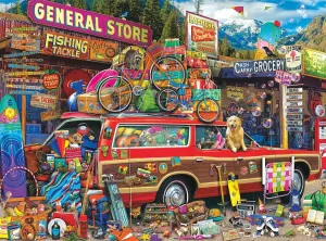 Family Vacation - 1000pc Jigsaw Puzzle By Buffalo Games