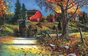 Country Roadside - 1000pc Jigsaw Puzzle by Sunsout