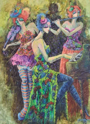 Color Trio - 1000pc Jigsaw Puzzle by Anatolian
