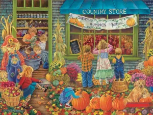 Great Pumpkin Festival - 500pc Jigsaw Puzzle By Sunsout