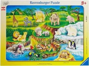 The Zoo - My First Frame Puzzle By Ravensburger