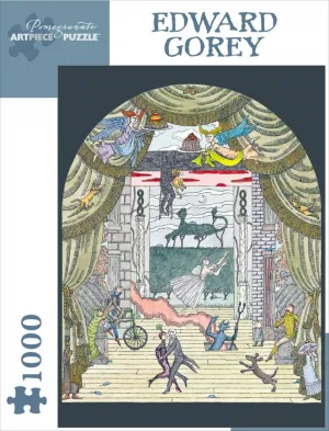 Edward Gorey - 1000pc Jigsaw Puzzle by Pomegranate