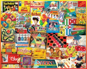 The Games We Played - 1000pc Jigsaw Puzzle By White Mountain