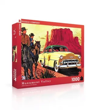 Monument Valley - 1000pc Jigsaw Puzzle by New York Puzzle Company