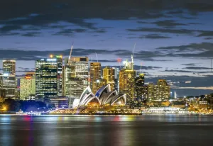 Sydney City Twilight - 1000pc Jigsaw Puzzle By Educa