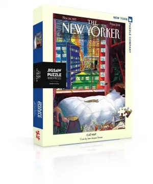 Cat Nap - 1000pc Jigsaw Puzzle by New York Puzzle Company