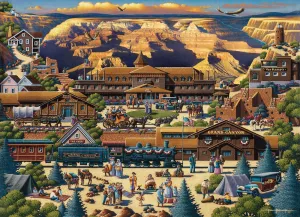 Grand Canyon - 1000pc Suitcase Jigsaw Puzzle by Masterpieces