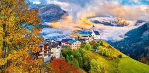 Colle Santa Lucia, Italy - 4000pc Jigsaw Puzzle By Castorland