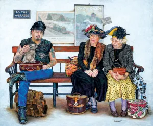Who Sat Down First? - 1000pc Jigsaw Puzzle By Sunsout