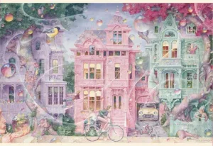 Merriam: Bubble Street - 1000pc Jigsaw Puzzle by Pomegranate