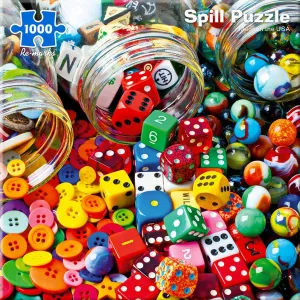 Spill - 1000pc Jigsaw Puzzle By Re-marks