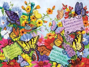 Butterfly Oasis - 500pc Jigsaw Puzzle By Sunsout