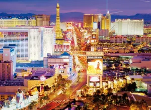Las Vegas - 6000pc Jigsaw Puzzle by Clementoni