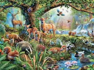 Woodland Creatures - 1500pc Jigsaw Puzzle by Ceaco