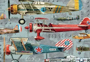 Planes - 1000pc Jigsaw Puzzle by Lang