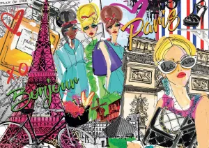 Take Me to Paris - 500pc Jigsaw Puzzle by Educa