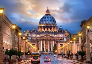 The Basilica of St. Peter - 500pc Jigsaw Puzzle By Castorland