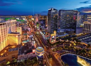 VR Puzzle Las Vegas - 1000pc Jigsaw Puzzle by Clementoni