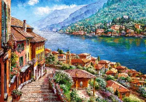 Lake Como - 500pc Jigsaw Puzzle by Castorland