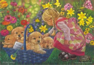Basket Full Of Love - 260pc Jigsaw Puzzle by Anatolian