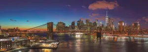 Hudson Bridge, New York - 1000pc Jigsaw Puzzle By Jumbo