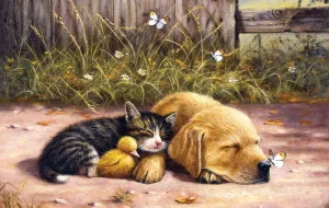 Sleepy Days - 100pc Jigsaw Puzzle by Sunsout