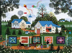 Jane Wooster Scott: Patchwork Sampler - 1000pc Jigsaw Puzzle by Ceaco