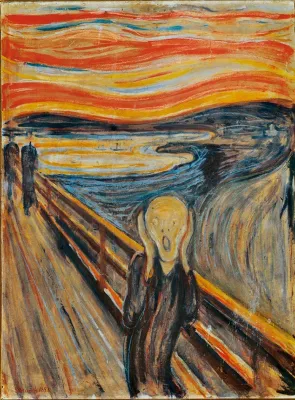Munch: The Scream - 1000pc Jigsaw Puzzle by Clementoni