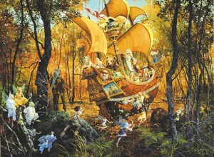 Flight of the Fablemaker - 1500pc Jigsaw Puzzle by Sunsout