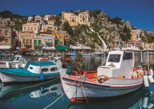 Symi, Greece - 1000pc Jigsaw Puzzle By Jumbo