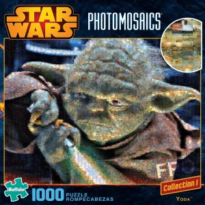 Star Wars: Yoda - 1000pc Photomosaic Jigsaw Puzzle By Buffalo Games