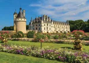 Castle in the Loire, France - 1000pc Jigsaw Puzzle By Jumbo