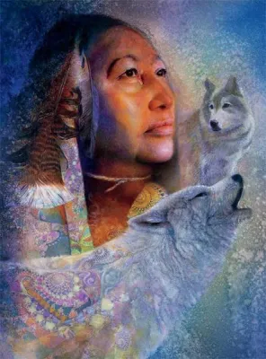 Native Spirit: Spirits Mist - 1000pc Jigsaw Puzzle by Ceaco