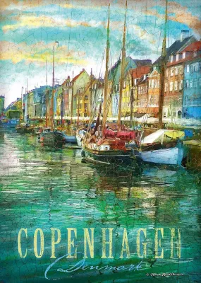 Copenhagen - 1000pc Jigsaw Puzzle by Schmidt