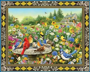 Birds &amp; Butterflies - 1000pc Jigsaw Puzzle By Springbok