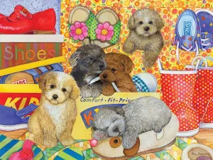 Hush Puppies - 400pc Family Puzzle by Cobble Hill