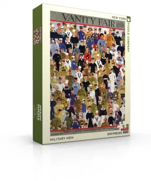 Military Men - 500pc Jigsaw Puzzle by New York Puzzle Company