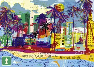 I Love Miami! - 1000pc Jigsaw Puzzle By Heye