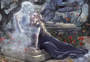 Bride in Black - 1000pc Jigsaw Puzzle by Educa