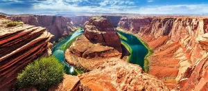 Horseshoe Bend, Glen Canyon, Arizona - 600pc Jigsaw Puzzle By Castorland