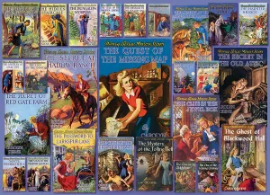 Nancy Drew: Vintage Nancy Drew - 1000pc Jigsaw Puzzle by Cobble Hill