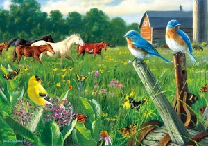Hautman Brothers: Country Meadow - 300pc Jigsaw Puzzle by Buffalo Games