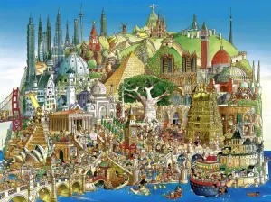 Prades: Global City - 1500pc Jigsaw Puzzle By Heye