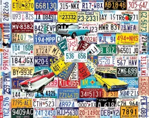 State Plates - 550pc Jigsaw Puzzle By White Mountain