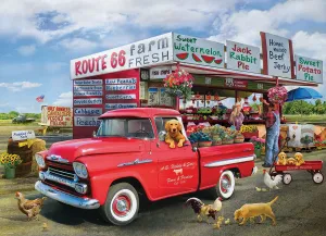Giordano: The Apache Truck - 1000pc Jigsaw Puzzle by Eurographics